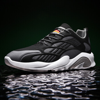 森马男鞋休闲鞋男运动鞋男鞋新款减震鞋子网鞋男士网面透气跑步鞋ins