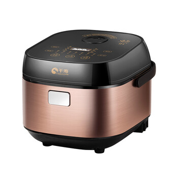 千寿电饭煲智能家用多功能不锈钢球釜内胆5l电饭锅