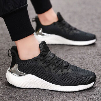 rdhqpsk小米运动鞋男5代米家轻便跑步鞋夏季跑步鞋软底网面透气运动鞋