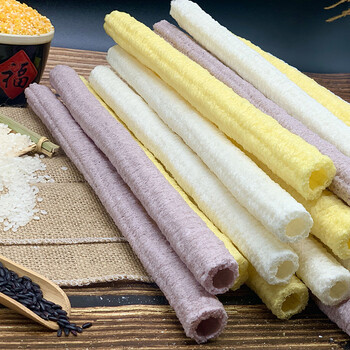 可钦童年老式传统零食大米爆米花袋a 大米花(微甜1斤)【图片 价格 品