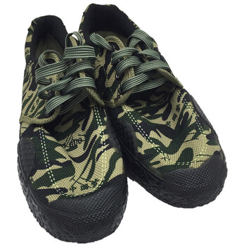 狠派真品征峰男女作训鞋工地训解放鞋男户外劳保帆布胶鞋防滑40码改良