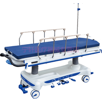 车病人转运床胃镜检查车担架车折叠多功能急救车抢救床 液压转运车b款