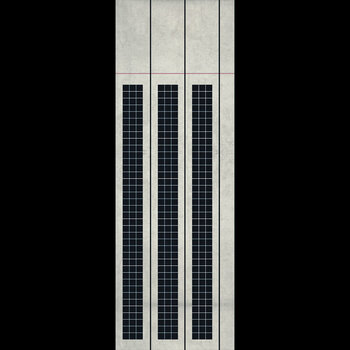 紫云庄大幅黑色硬笔书法作品纸中国风比赛专用纸长卷兰亭序108黑色