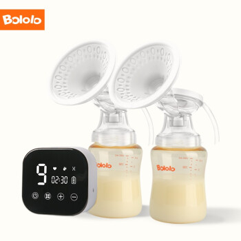 波咯咯 (bololo) 吸奶器电动 双边自动吸乳器微震通乳无痛静音便携 BL-1506