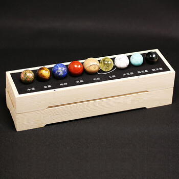 九星摆件九星连珠聚会太阳系行星星球摆件天体模型创意礼物