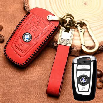 2022款宝马5系钥匙包真皮专用2019款宝马530li钥匙套宝马525li钥匙扣