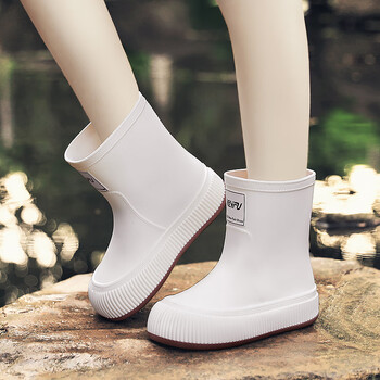 skdka时尚雨鞋女款2023新款成人外穿雨靴软底短款赶海雨天防滑洋气