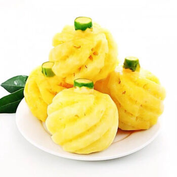 泰国小菠萝新鲜当季水果普吉岛去皮削皮迷你凤梨 实惠装2包