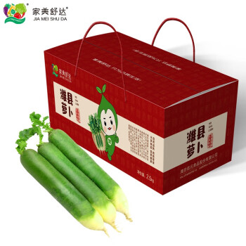 平价菜场 家美舒达  青萝卜 约2.5kg  水果萝卜 新鲜蔬菜 健康轻食 中秋礼盒