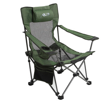 垂钓折叠椅 躺椅钓鱼椅折叠户外便携式钓椅筏钓椅子靠背坐躺两用椅