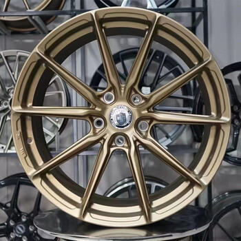 溥畔1819寸改装hrep104sc适配奔驰宝马奥迪高尔夫a3c260旋压轮毂古铜