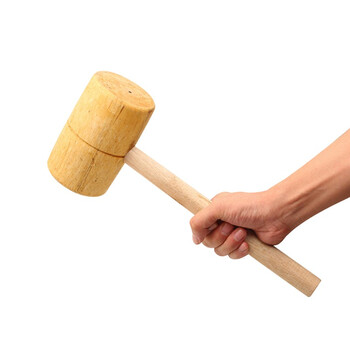 兵戎木榔头木工锤木锤五金木工敲打工具大木槌手工锤木柄木槌工具大木