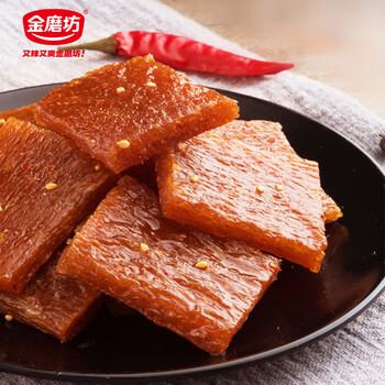 金磨坊散装辣条面筋零食素肉素食香辣小吃 亲亲烧10包