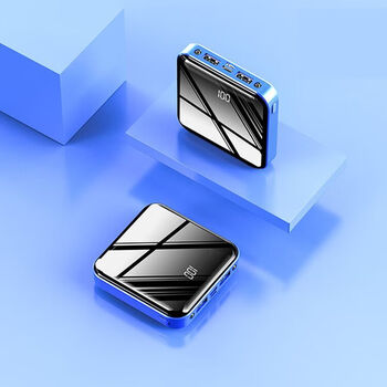 华为适用超大容量充电宝100000毫安手机闪充适用于vivo苹钻石蓝1ooo