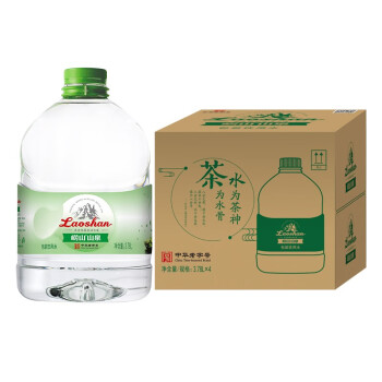 崂山 山泉包装饮用水 3.78L*4桶 整箱装 桶装水 中华老字号