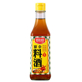 厨邦10度 调味料酒500ml 宴会级料酒 精致去腥增香 厨师烹饪香料调味