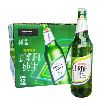青岛啤酒 Tsingtao 纯生8度500ml 12瓶玻璃瓶整箱装 图片价格品牌报价 京东