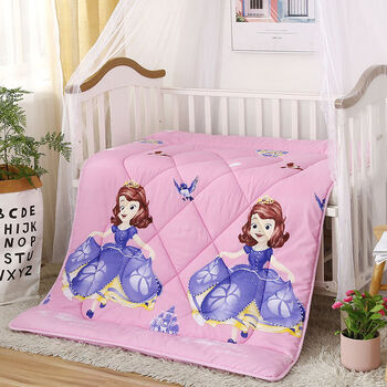 2米午睡卡通小被子多宝莉 苏菲亚小公主 120*150cm 单个被套