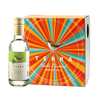 智利进口 特乐小鸟(terra)长相思干白葡萄酒 187ml小瓶 长相思187ml一