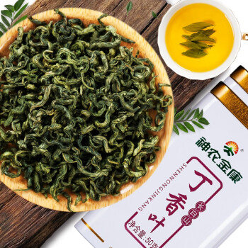 神农金康丁香叶茶50g 买1赠1共100g 蒲公英丁香茶原料 长白山高山野生丁香沙棘嫩叶花草茶养生茶