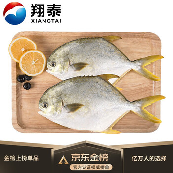 翔泰海南深海金鲳鱼700g2条火锅生鲜鱼类BAP认证 海鲜水产