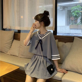 服饰内衣>女装>jk制服>思美境>思美境夏季日系校服水手服女学生韩版