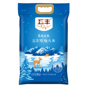 华润 五丰东北大米寒地系列大米5kg