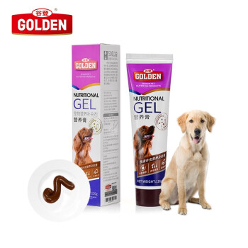 谷登（GOLDEN）狗狗营养膏120g/盒 犬猫宠物营养膏 泰迪幼犬 调理肠胃 健骨补钙 补充维生素营养膏