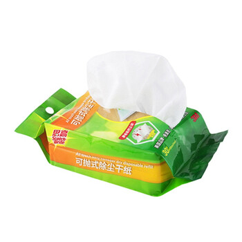 3m思高一次性干湿纸巾可抛式懒人家用平板拖把静电除尘免手洗墩布静电