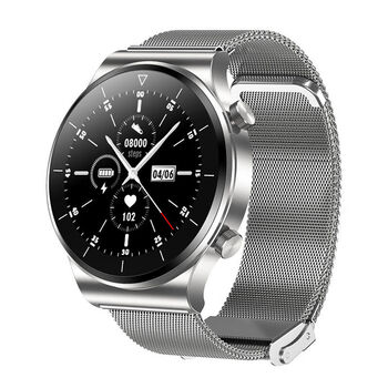 华为(huawei)手机通用运动型多功能智能手表男女太空人 gt2银色表盘