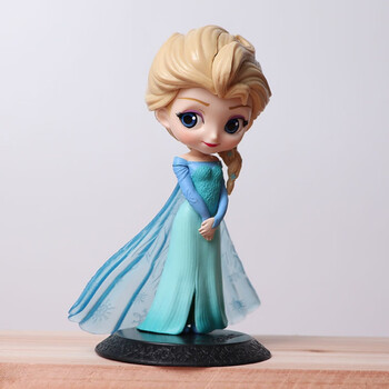 悠简森活高端品牌冰雪奇缘安娜公仔艾莎elsa爱莎公主模型蛋糕烘焙装饰
