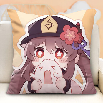 原神胡桃抱枕双面二次元周边动漫游戏学生宿舍床上靠垫来图可定制 20