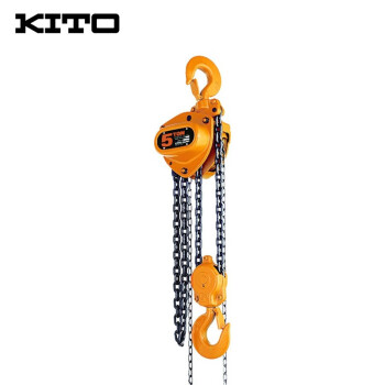 KITO 手拉葫芦 环链吊装起重工具 倒链手动葫芦 CB050 5.0T3M 200298