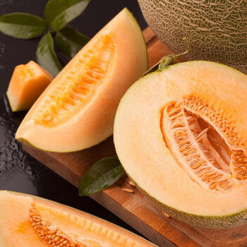 西州蜜瓜新鲜当季哈密瓜小蜜25号脆甜整箱4个装