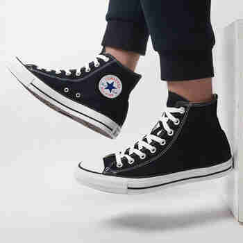 匡威（Converse）帆布鞋男鞋女鞋All Star经典常青款中性情侣学生高帮休闲运动板鞋 白色低101000建议拍小一码 35