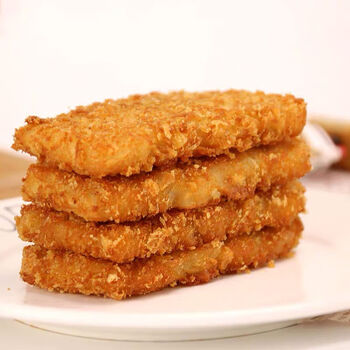 渔港生鲜福建闽南特产汉排鲜虾堡七虾堡半成品油炸小吃