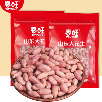 21年产山东红皮生花生米鲁花大花生米精选袋装去壳去皮批发1 3 5斤5斤 60 人选 图片价格品牌报价 京东