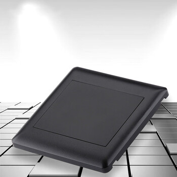 开关电源插座面板ba黑色空白面板盲板挡板白板86型