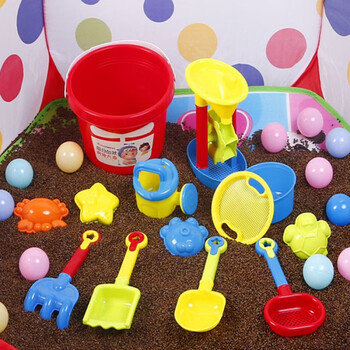 决明子玩具沙海洋球池沙池沙滩玩具套装儿童沙宝宝沙子沙漏铲子10斤