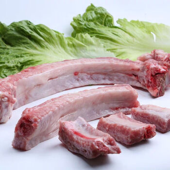 新鲜排骨条猪肋生排骨猪桥头排骨脊骨猪肉实惠 肋骨三斤