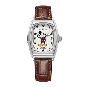 迪士尼(disney)disney/迪士尼 米奇创意指针复古方形表盘男士女士石英