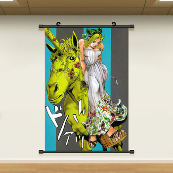 jojo的奇妙冒险石之海海报 空条徐伦海报石之海壁纸动漫周边免打孔