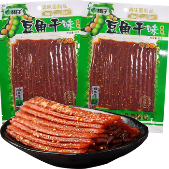 云舵 林仔辣条 蒜香豆角干 河南特产面筋校园怀旧味道休闲零食小吃网