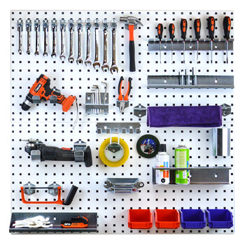 工具挂板 洞洞板工具挂架工具墙挂板工具架挂板洞洞板方孔工具挂板