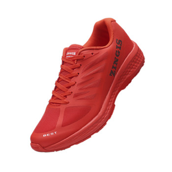 津吉斯中考体测鞋体育考试立定跳远跳绳跑步短跑 红色一代（尺码偏小） 40