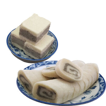 广西柳州柳城特产云片糕薄荷软糕传统点小吃盒陈皮桂花芝麻糯米糕