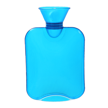 麦弘加厚热水袋注水暖手宝防爆无异味透明时尚热水袋暖水袋学生暖肚子