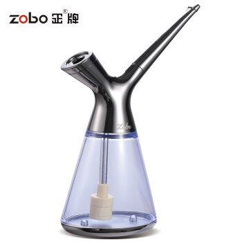 ZOBO正牌min水烟壶循环型可清洗烟嘴粗中细烟烟丝过滤器ZB-539黑色