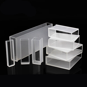 玻璃器材721玻璃比色皿可见光比色皿老款机器用分光光度计用比色 5mm