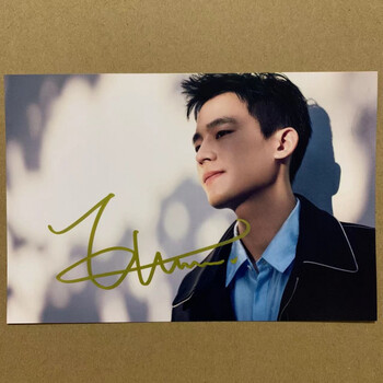 扶鲜湾 对决欧豪周边 电视剧对决欧豪王景春签名照周边 欧豪笔签名照